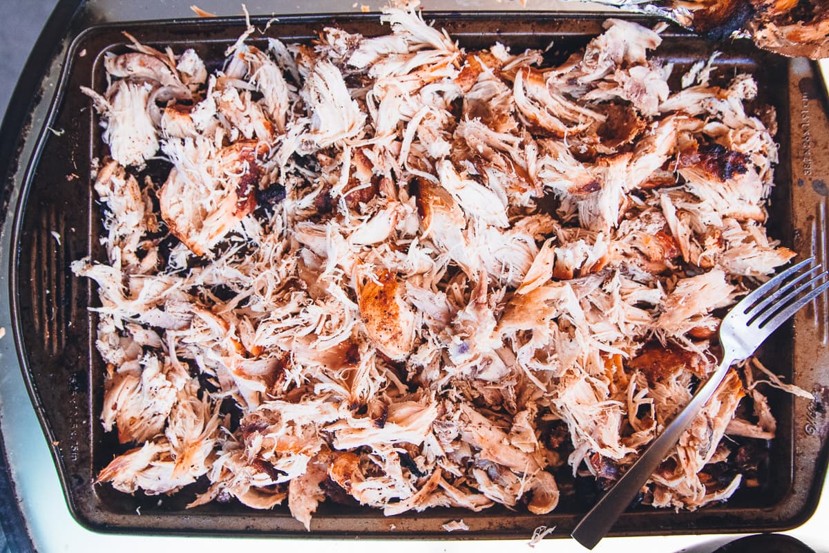 Pulled chicken