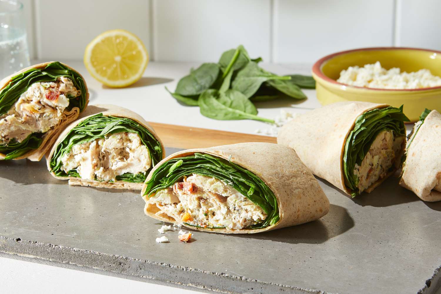 Tortilla sa pulled chicken i povrćem