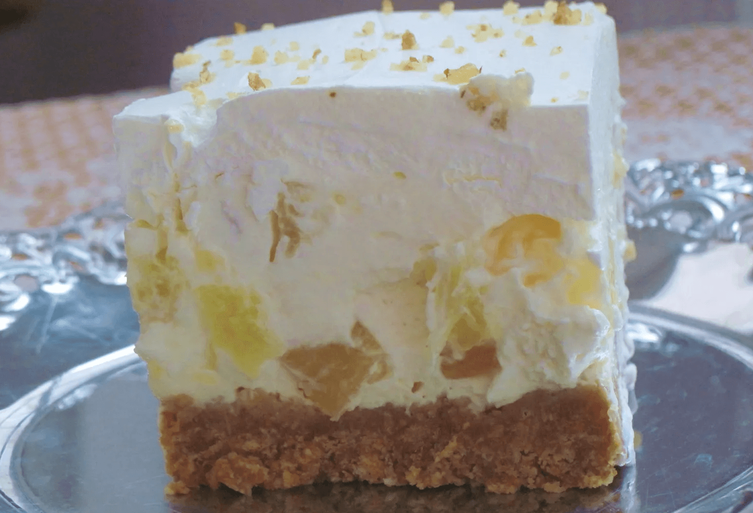 Cheesecake s ananasom